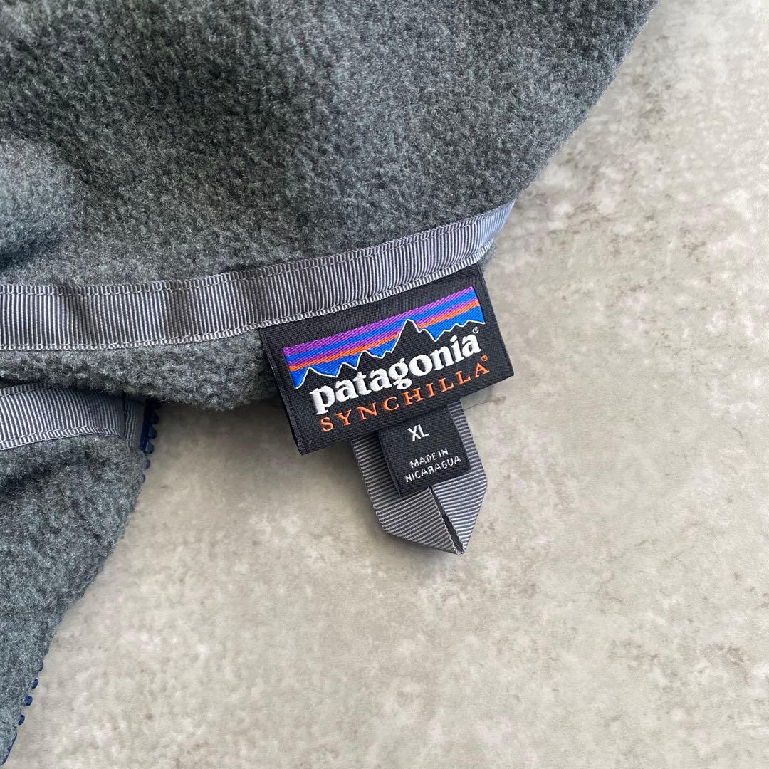 17年 パタゴニア シンチラ スナップT ベスト XL ニッケル ネイビー