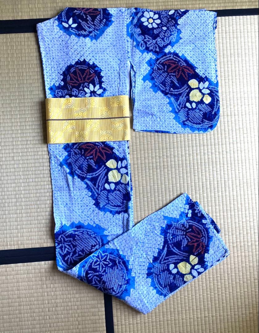 夏のセール　絞りの浴衣　20.000円→10.000円