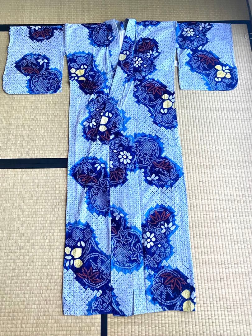 夏のセール　絞りの浴衣　20.000円→10.000円