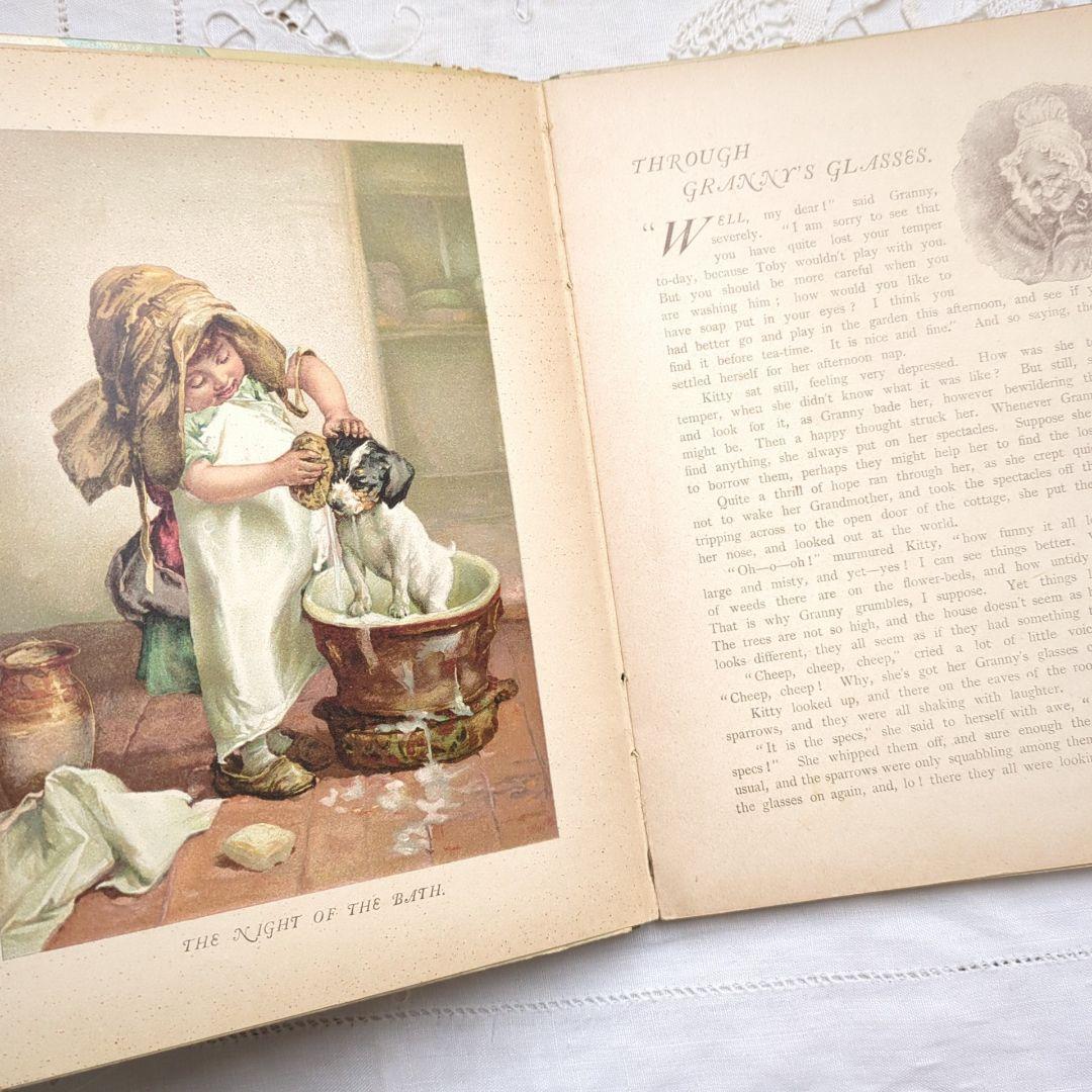 超稀少1892アーネストニスター絵本 初版本 洋書古書 児童書 ヴィクトリアン