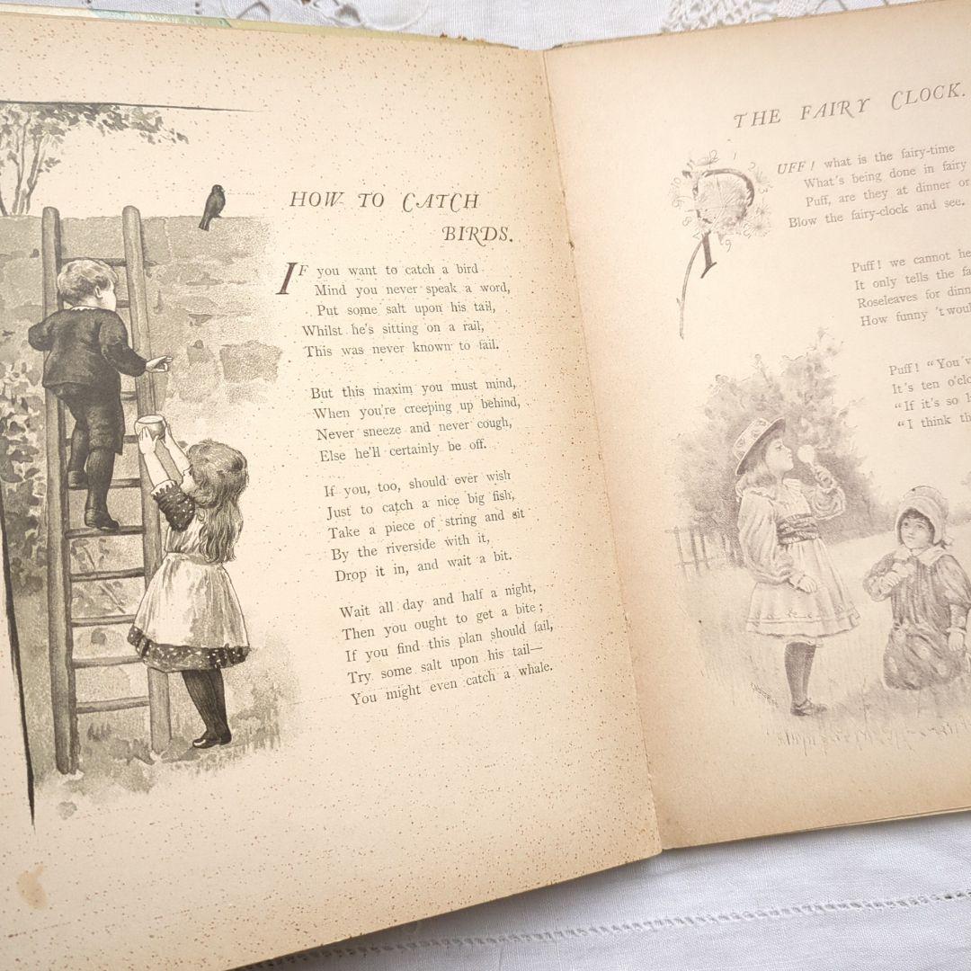 超稀少1892アーネストニスター絵本 初版本 洋書古書 児童書 ヴィクトリアン