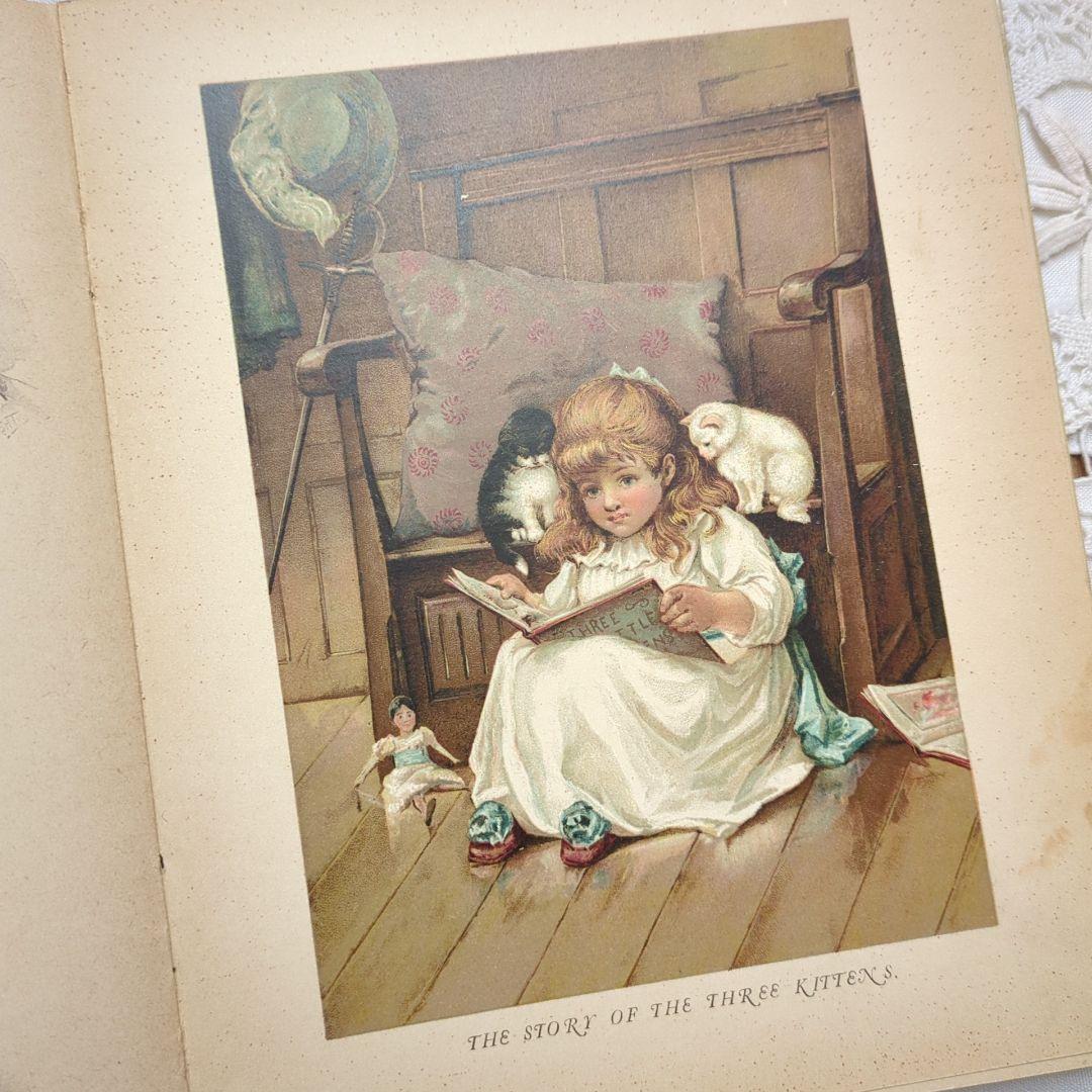 超稀少1892アーネストニスター絵本 初版本 洋書古書 児童書 ヴィクトリアン