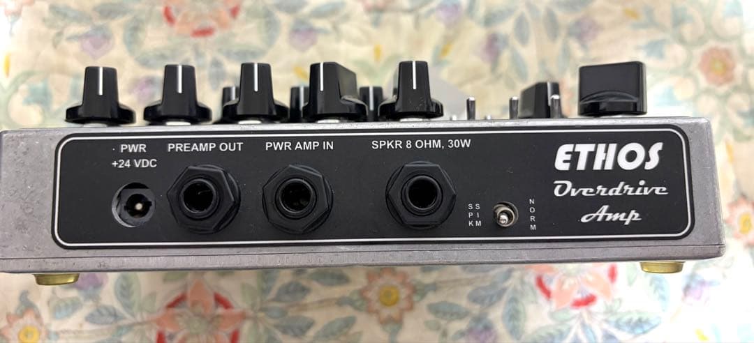 ギター ETHOS OVERDRIVE AMP TLC switch