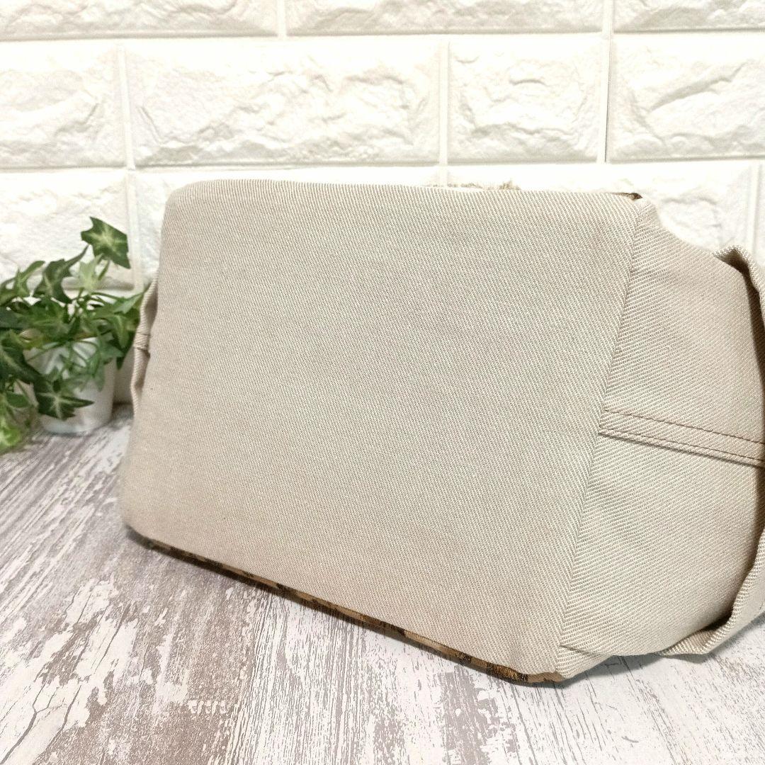 リメイクデニム★サイドポケットトートバッグ leopard