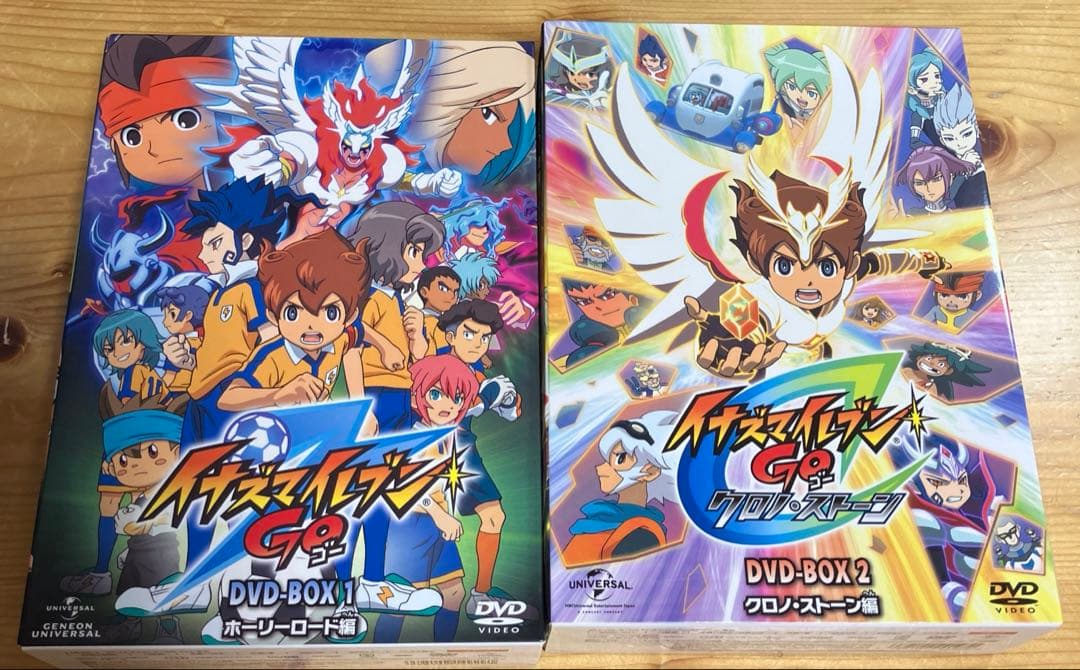イナズマイレブンGO DVD BOX ホーリーロード編＆クロノストーン編
