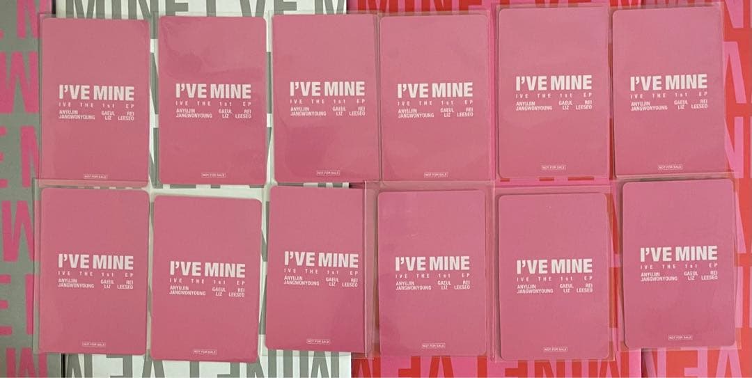 IVE 大阪会場特典トレカ 2/7.8 コンプ