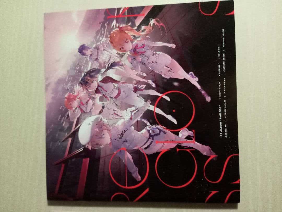 ホロライブ　ReGLOSS　アルバム　火威青直筆サイン