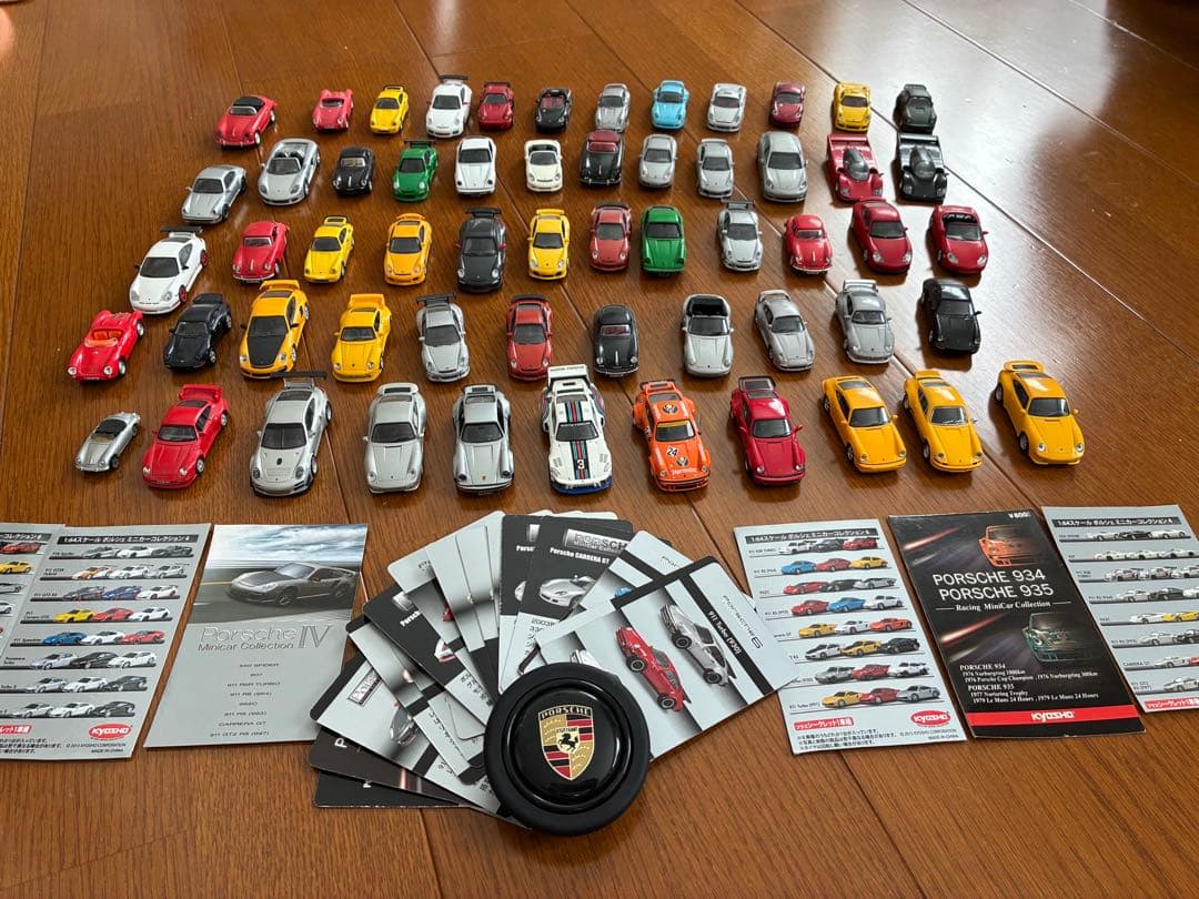 ポルシェ ミニカーコレクション 58台セット