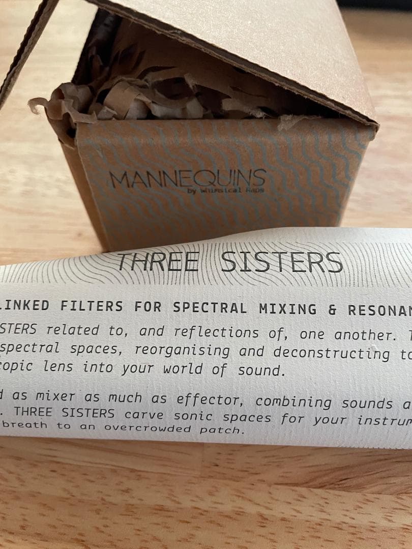 Mannequins Three Sisters モジュラーシンセ