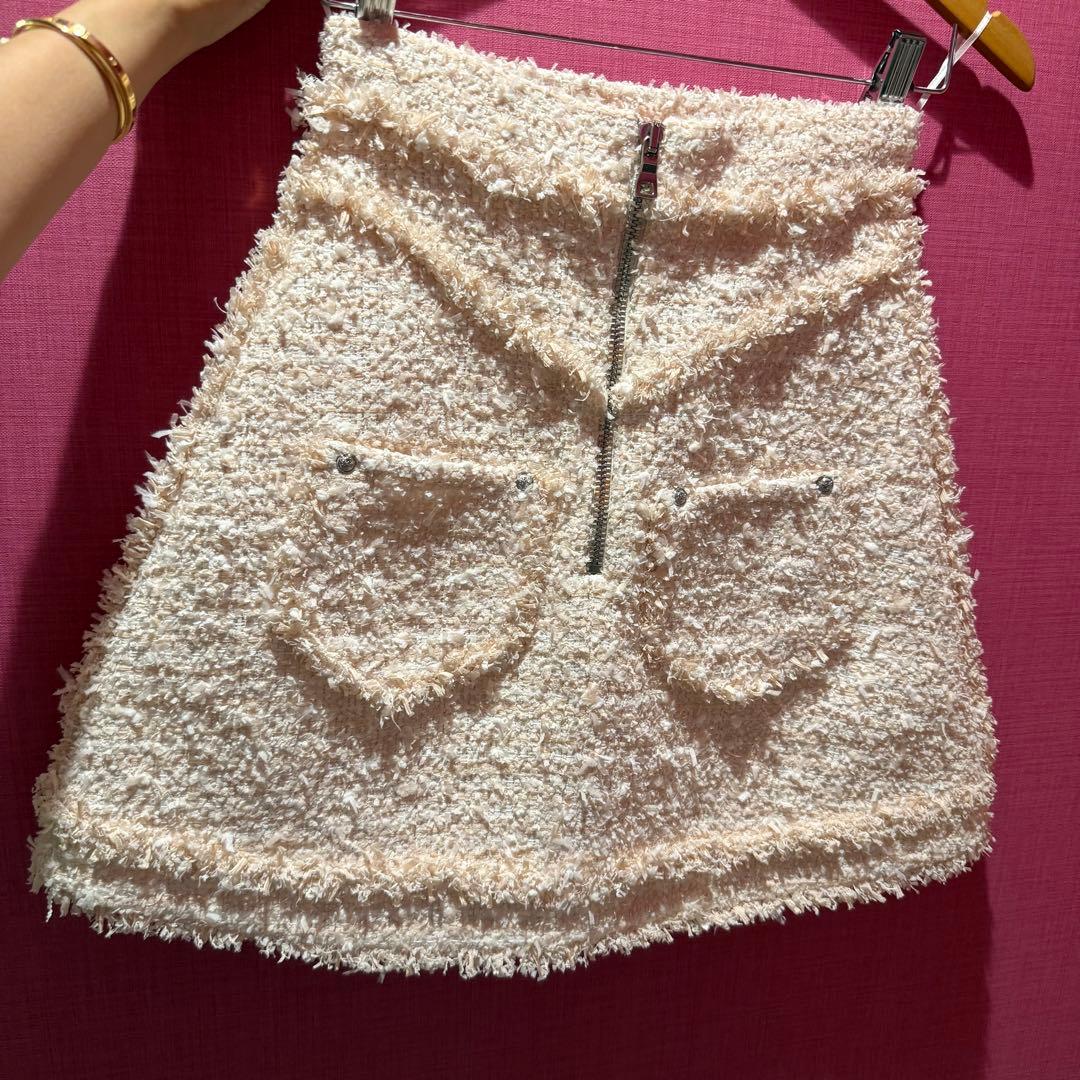 BALMAIN スカート★バルマン★ツイード ミニスカート★