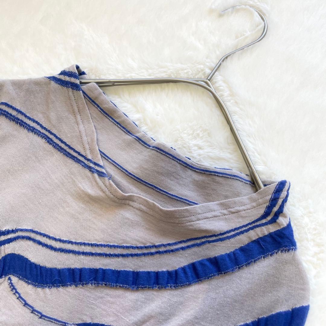 慈雨 センソユニコ アシンメトリー Aライン カットソー チュニック