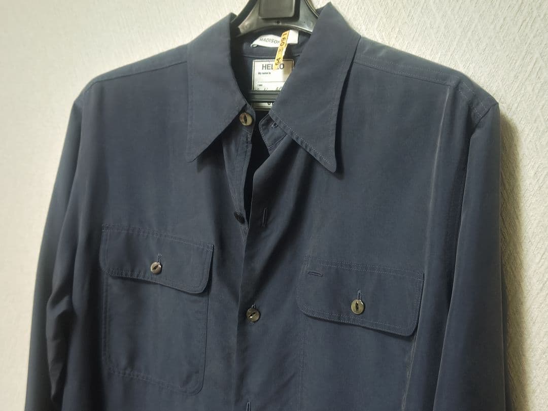 【MADISONBLUE】ハンプトン シルク シャツワンピース