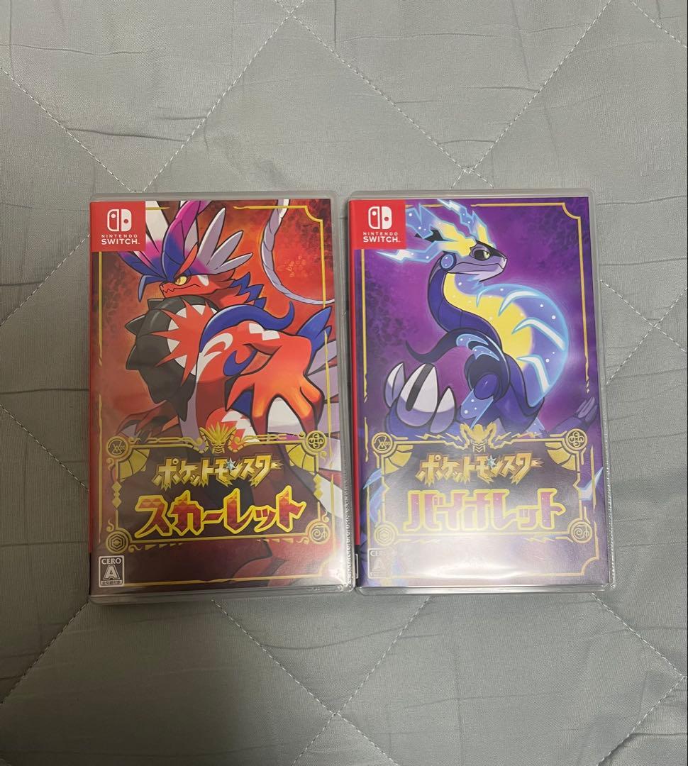 ポケモン　スカーレット　バイオレット セット　Nintendo Switch
