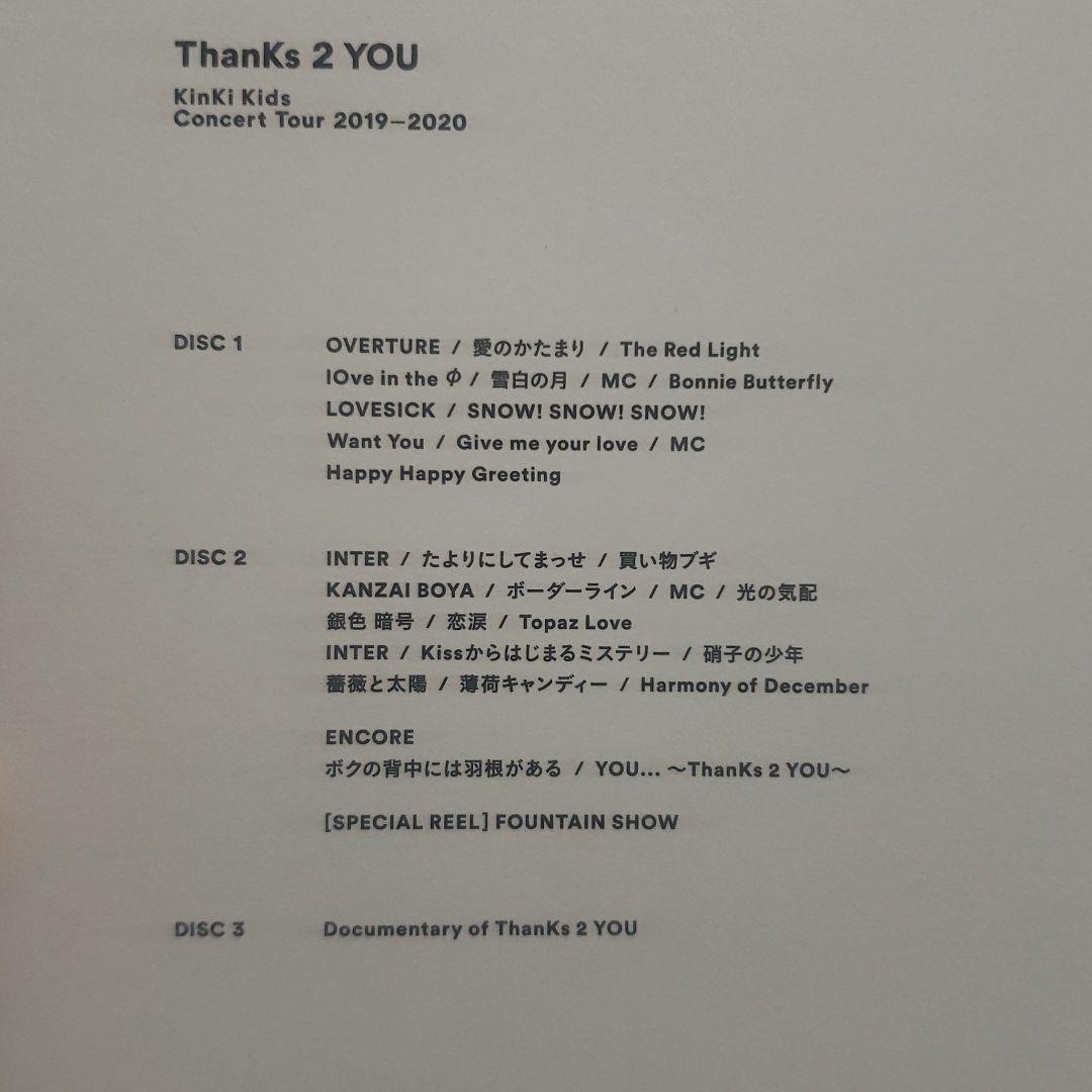 ミュージック Concert Tour 2019-2020 ThanKs 2 YOU