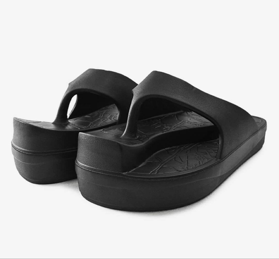 Racbaki(ラクバキ) イージーサンダルMサイズ ブラック