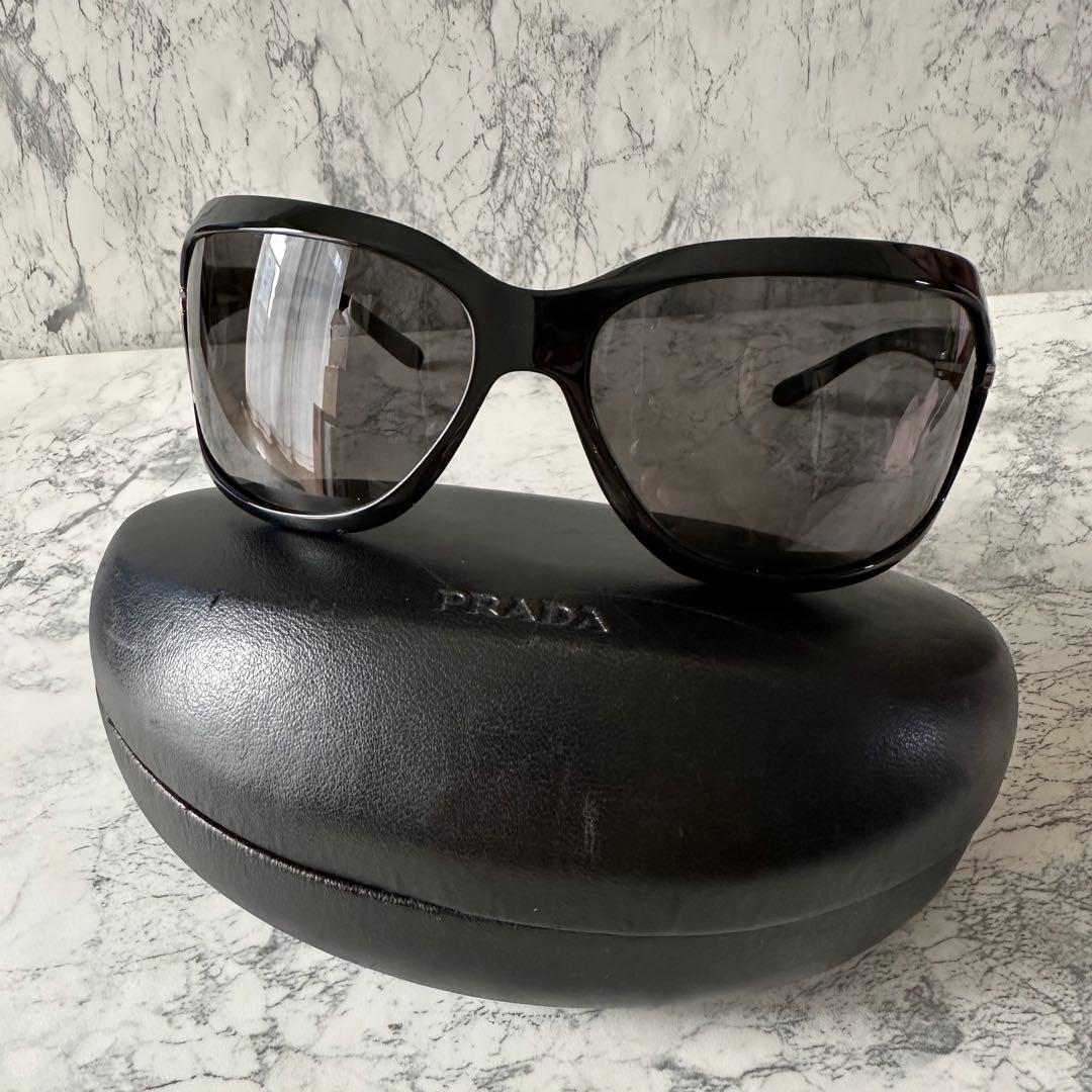 PRADA ブラック サングラス SPR14G GACKT 着用モデル