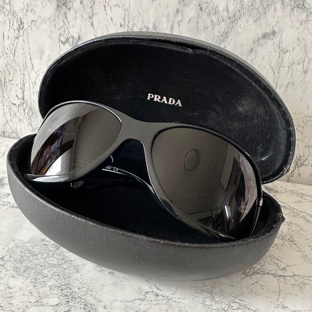 PRADA ブラック サングラス SPR14G GACKT 着用モデル