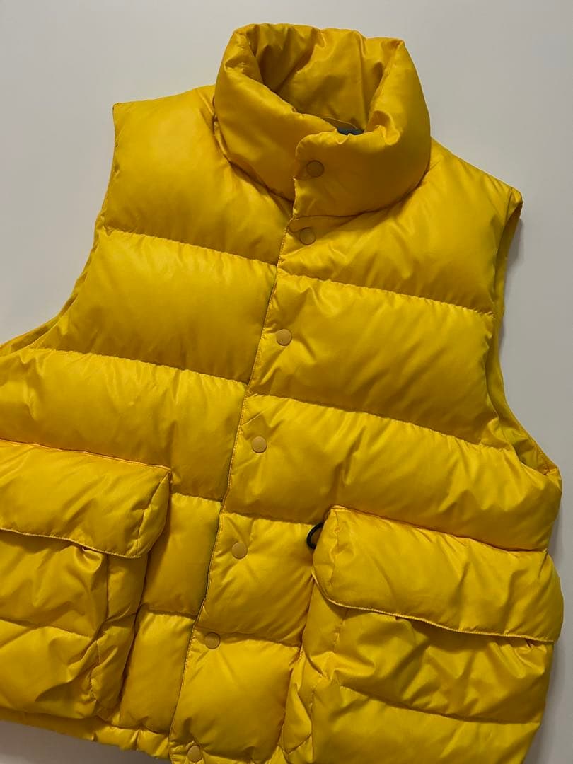 美品　daiwa pier39 ダイワピア　ダウンベスト　イエロー　在原みゆ紀