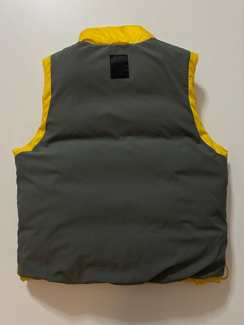 美品　daiwa pier39 ダイワピア　ダウンベスト　イエロー　在原みゆ紀