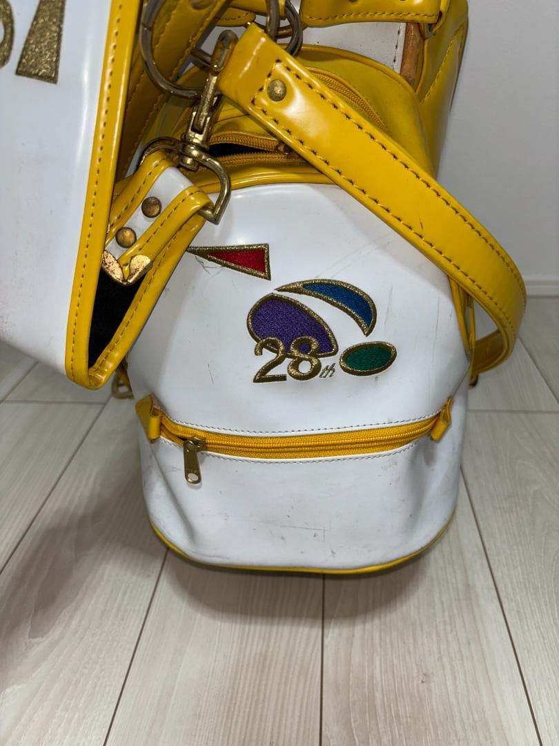 【超レア】DyDo ノベルティ ゴルフバッグ｜28th刺繍・エナメル・限定品