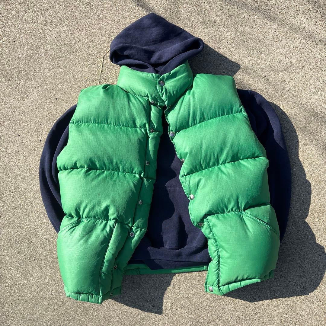 ジャケット・アウター 70s~ THE NORTH FACE down best green L