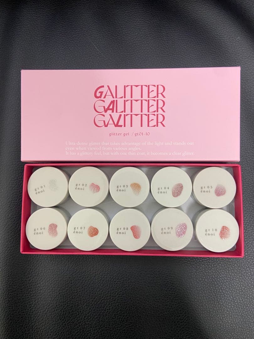 énoi GALITTER 10色＋énoiタンブラー(ブラック)