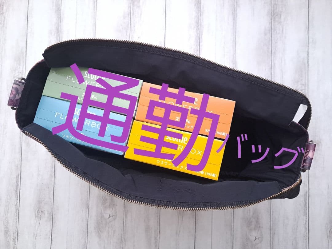 新春お買い得１点のみ　セリーヌ　ブルー　3共布ショルダー紐付　タック入通勤バッグ