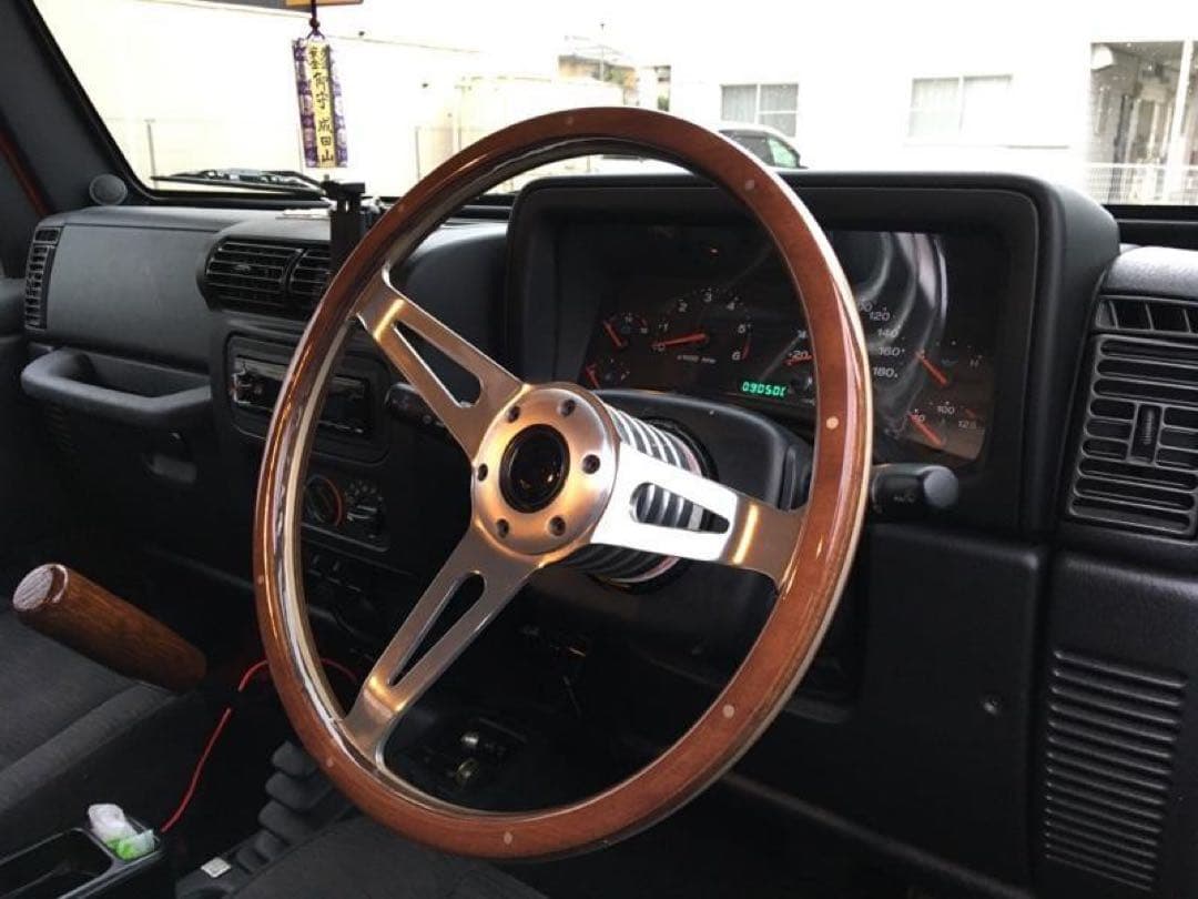 DEPO RACING クラシックウッド ステアリング