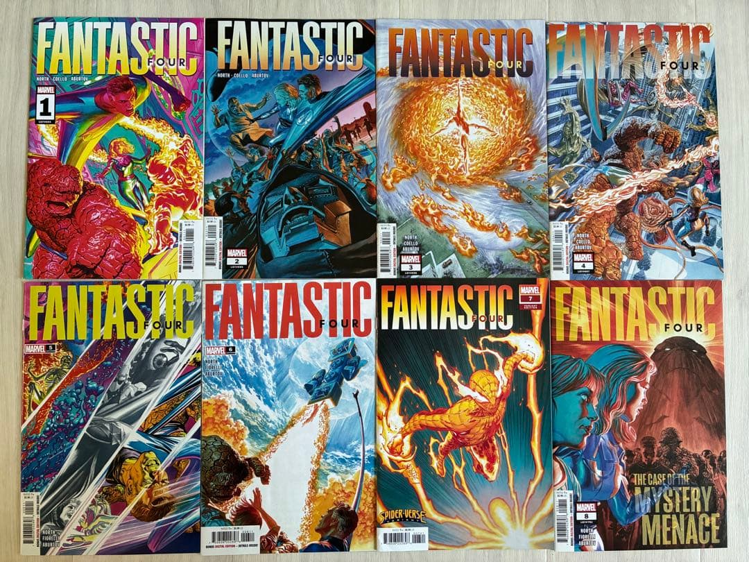 アメコミ Fantastic four #1-8 ファンタスティックフォー　海外