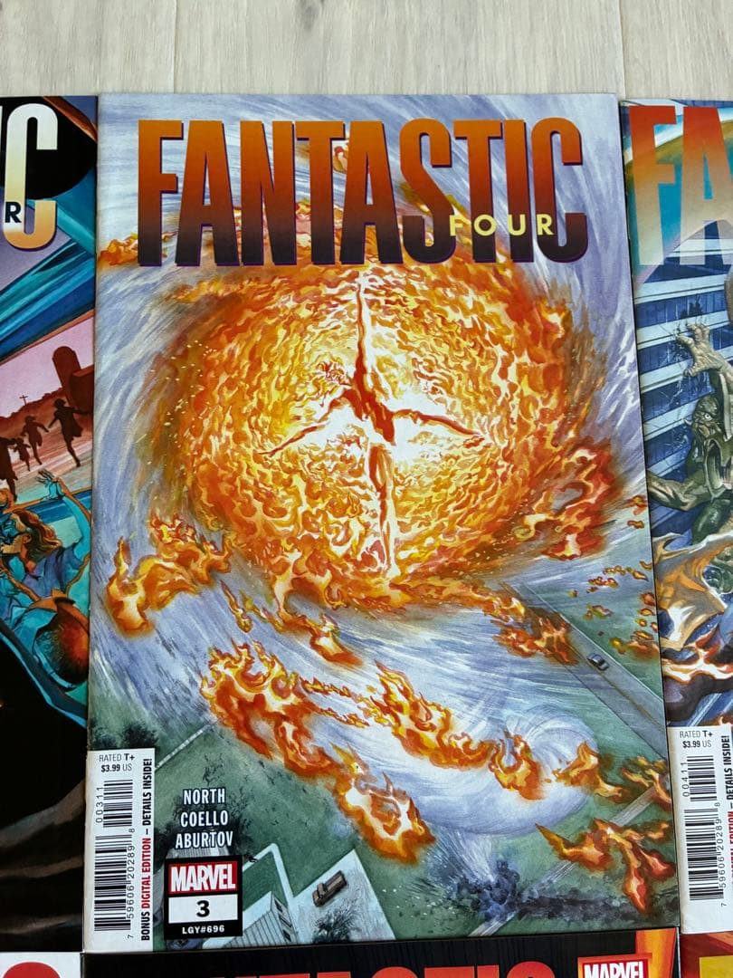 アメコミ Fantastic four #1-8 ファンタスティックフォー　海外