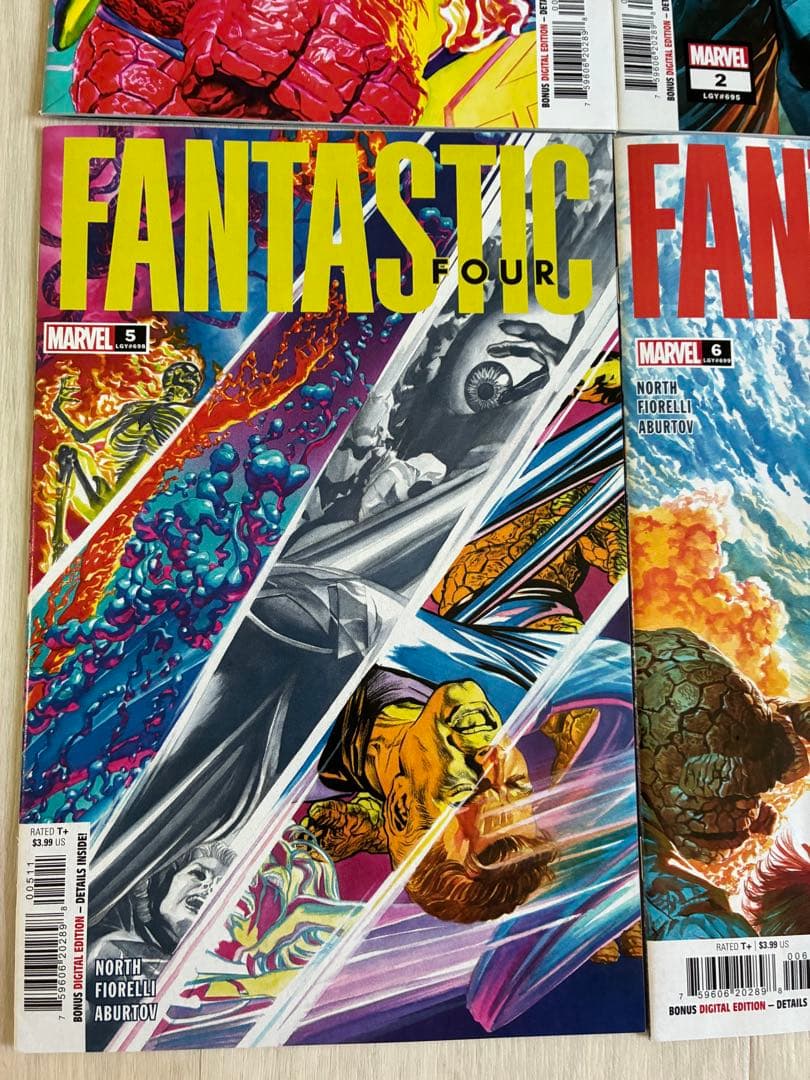 アメコミ Fantastic four #1-8 ファンタスティックフォー　海外