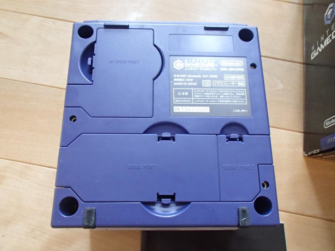 GAMECUBE　動作品　元箱　説明書等フルセット　テスト用スマブラ付き