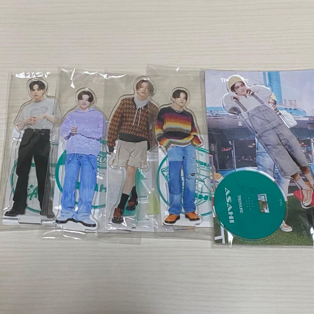 TREASURE アサヒ アクスタ セット