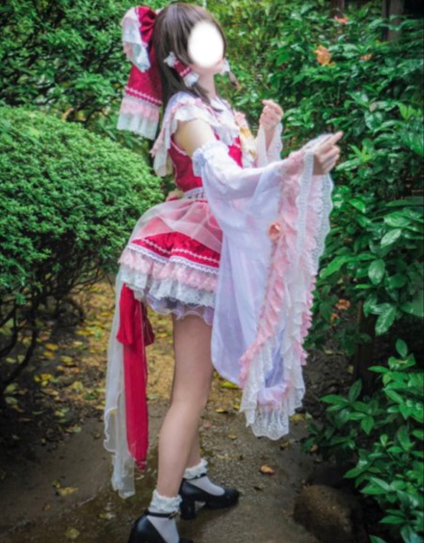 東方Project 霊夢 アレンジ衣装 コスプレ
