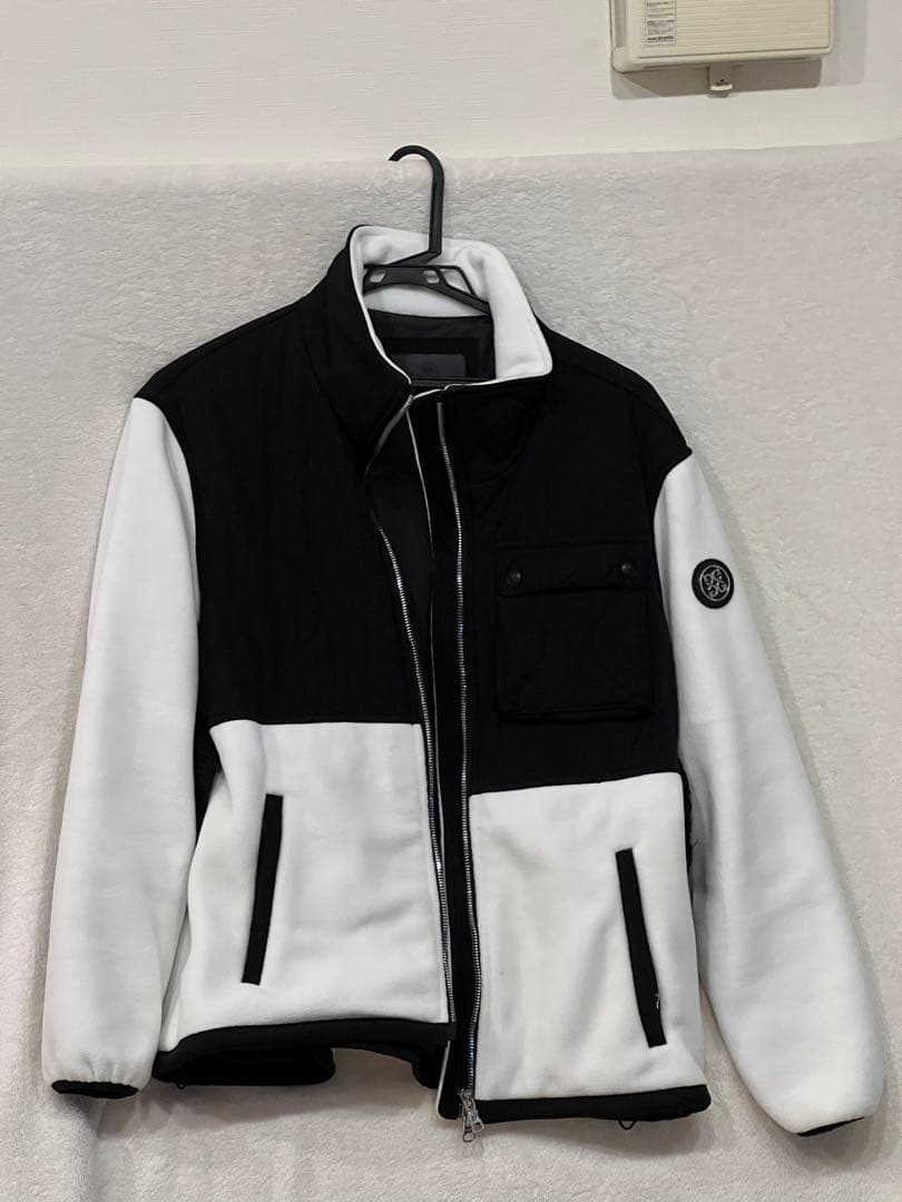 G/FORE フリースジャケット ブラック・ホワイト