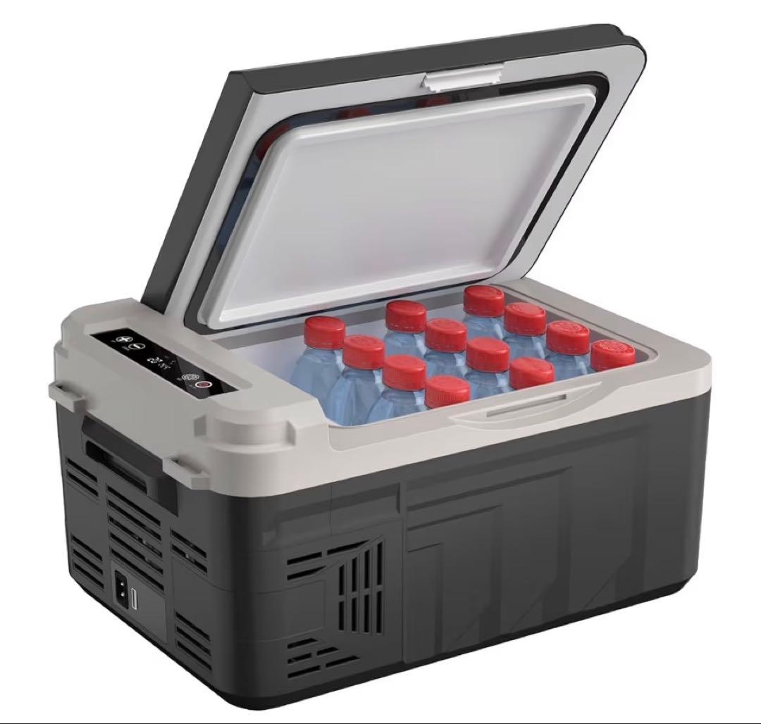 車載冷蔵庫 10L ポータブル冷蔵庫 -20℃～20℃急速冷凍 3WAY電源対応