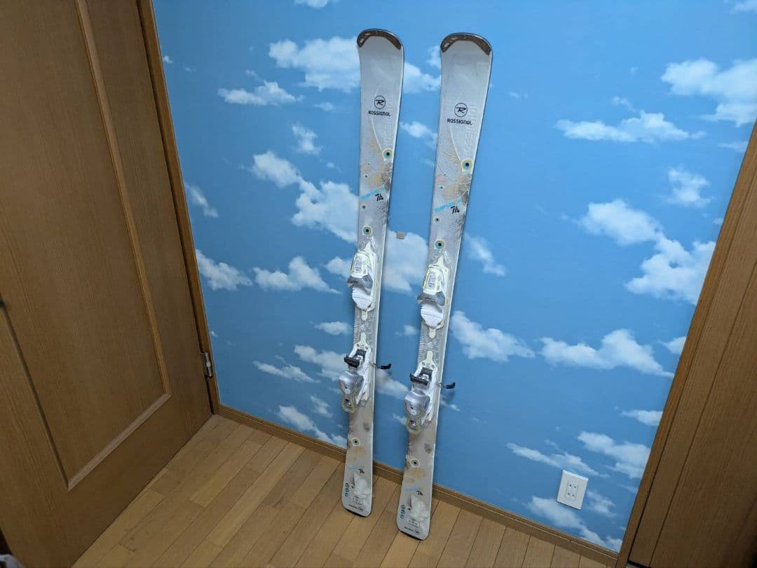 希少 ロシニョール スキー板 TEMPTATION 74 孔雀