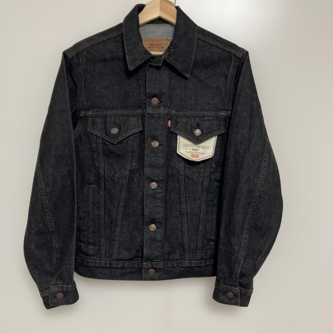 80's LEVI'S 70506 ジャケット ブラック 36 デッドストック
