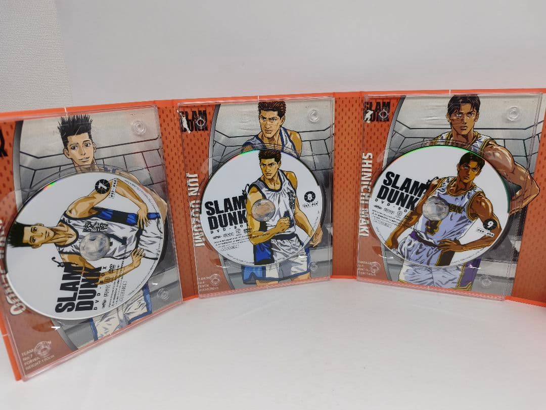SLAM DUNK DVD-BOX 初回生産限定 桜木花道ユニ付き