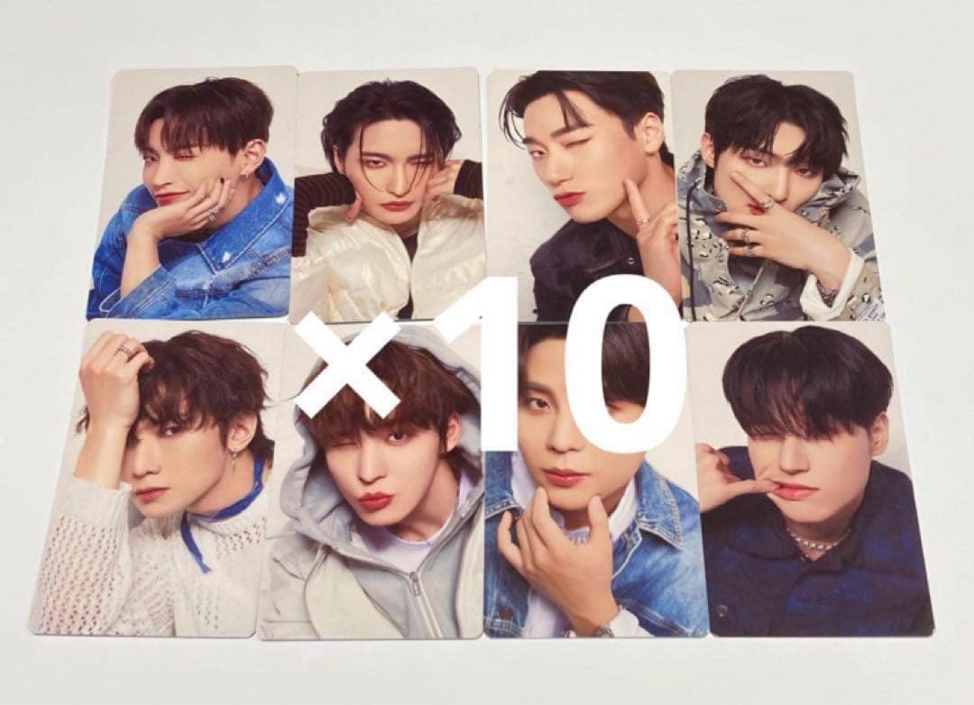 ATEEZ NOT OKAY タワレコ 渋谷限定 ラキロト トレカ　8種コンプ