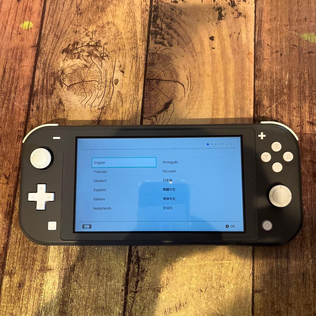 レ*c様 ニンテンドーswitchライト スイッチライト グレー ジョイスティッ