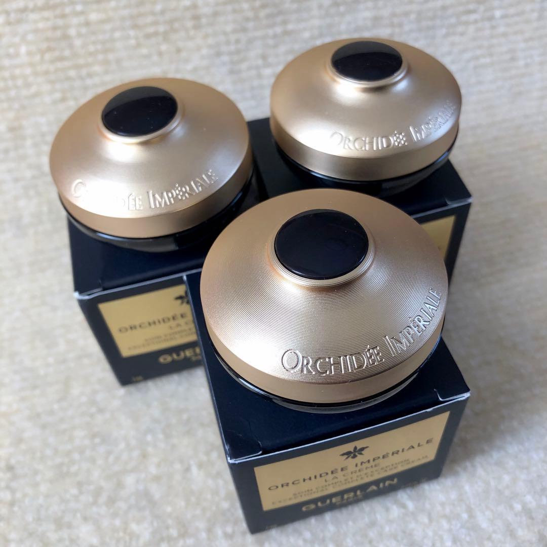 【未使用】ゲラン オーキデ アンペリアル ザ クリーム N 7ml×3個