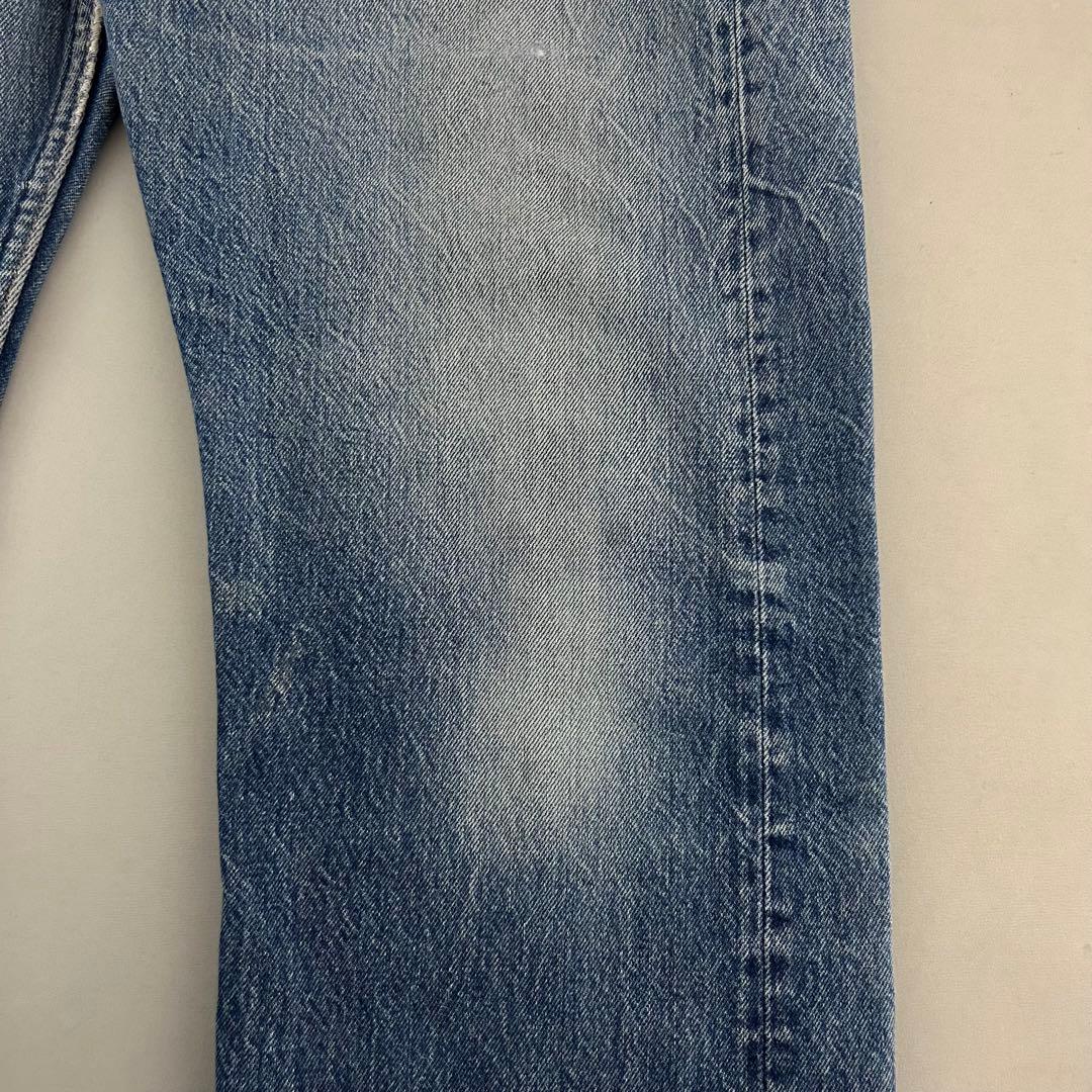 80s USA製 Levi’s 501 脇割 W40 要リペア ナイロンフット