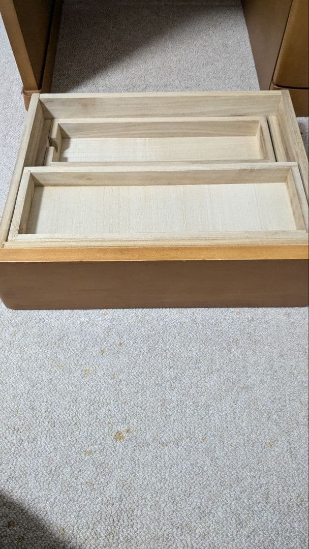 【大塚家具】ドレッサー鏡台　カバ材