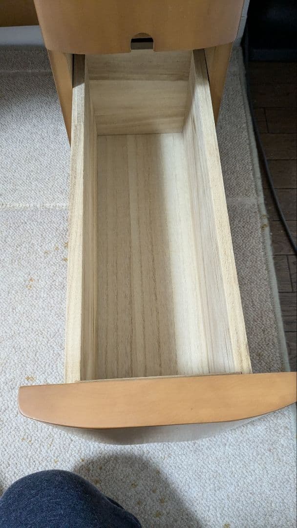 【大塚家具】ドレッサー鏡台　カバ材