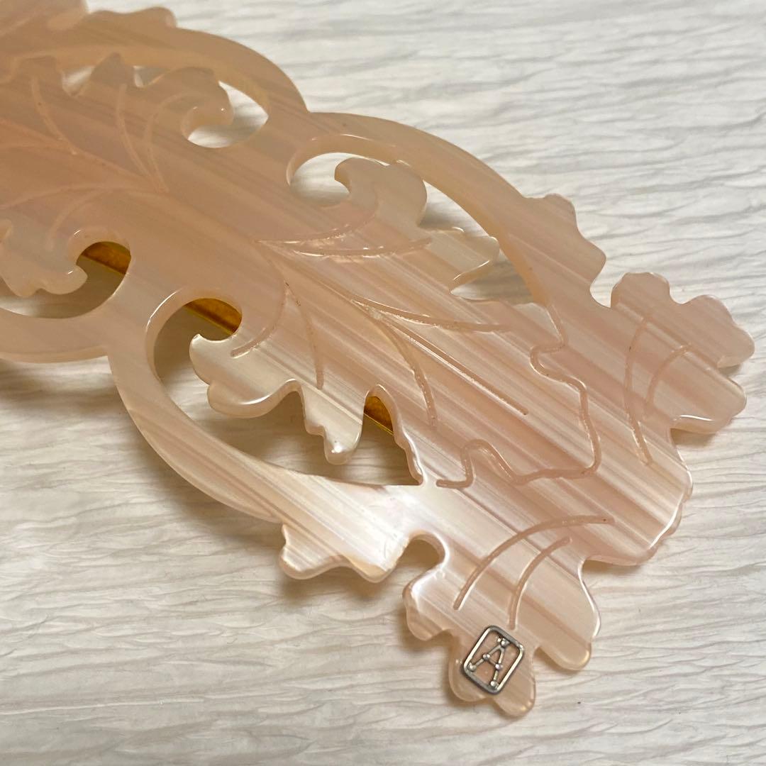 アレクサンドルドゥパリ　バレッタ　ピンク　桜色