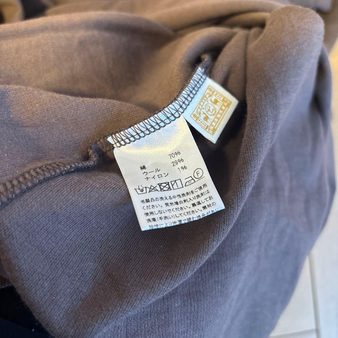 中川政七商店　グレー 長袖ロングワンピース