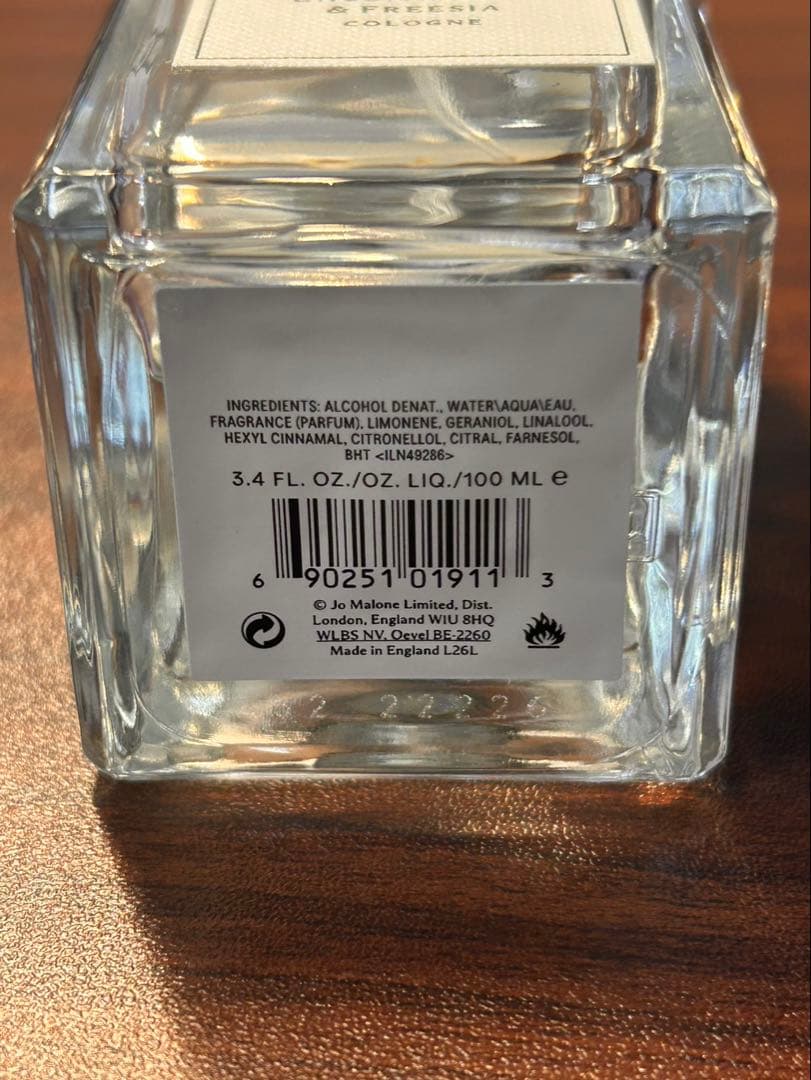 香水(ユニセックス) Jo Malone English Pear & Freesia 100ml