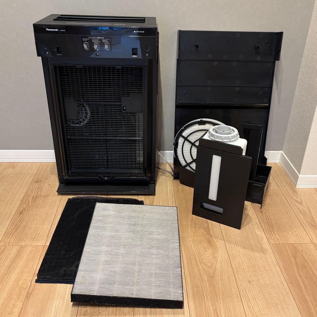 【直接受渡専用】Panasonic ナノイーX 空気清浄機 ブラック