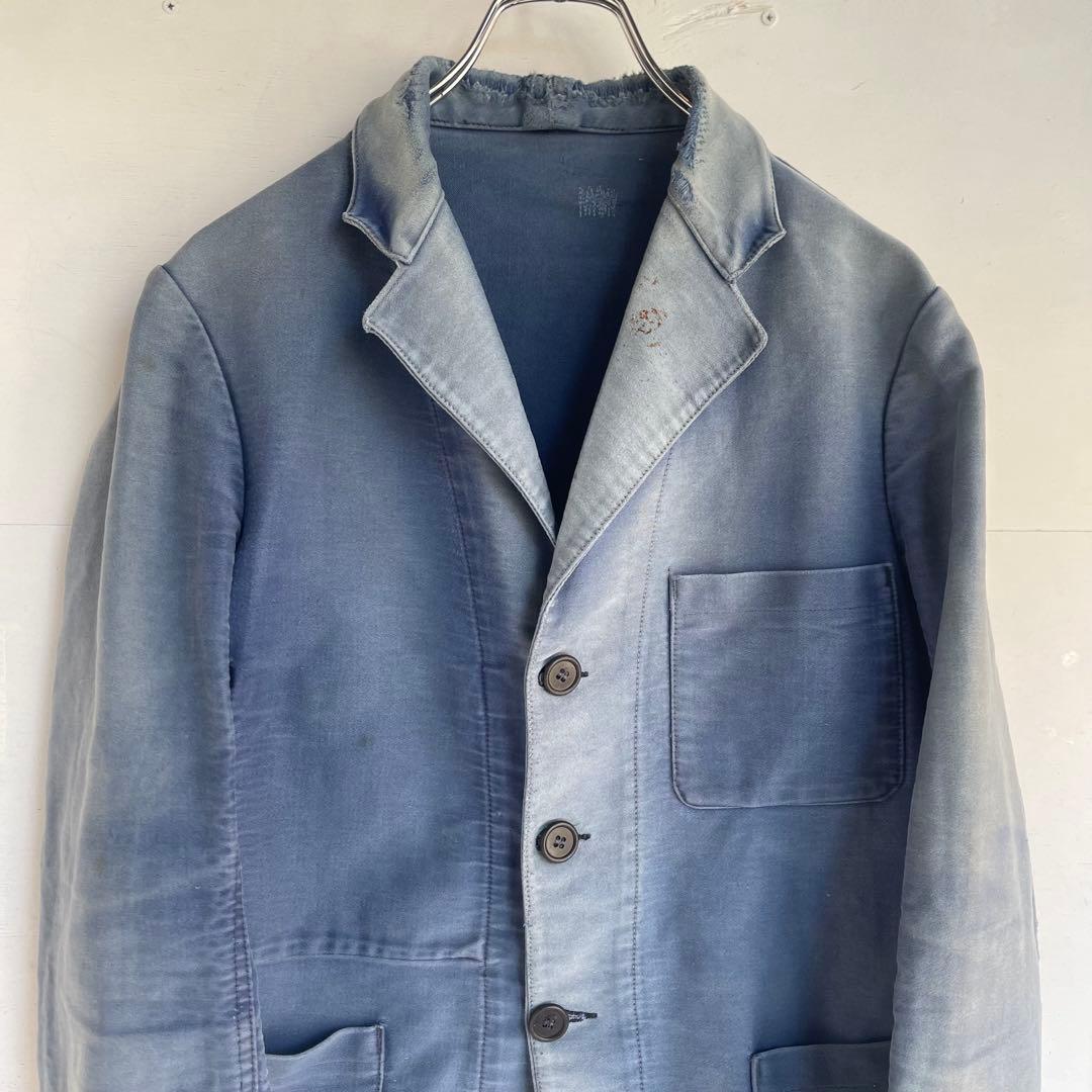 60s フレンチ モールスキンジャケット ワークジャケット ユーロ ヨーロッパ